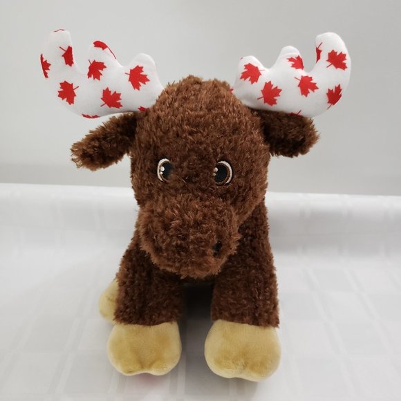 BuildABear Toys Buildabear Canada Maple Leaf Moose Plush Poshmark